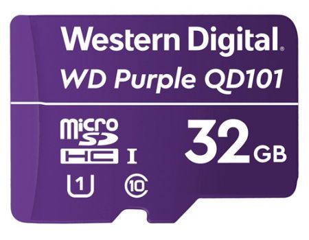 Карта памяти Western Digital Purple SC QD101 Ultra Endurance 32GB Карта памяти Western Digital Purple SC QD101 Ultra Endurance 32GB