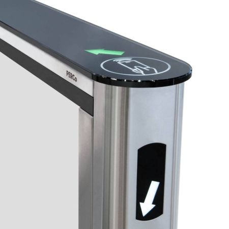 Турникет PERCo-ST-01 "Скоростной проход" с распашными створками увеличенной высоты PERCo-ATG-300H (ширина створки 300 мм, высота 1300 мм) Турникет PERCo-ST-01 "Скоростной проход" с распашными створками увеличенной высоты PERCo-ATG-300H (ширина створки 300 мм, высота 1300 мм)
