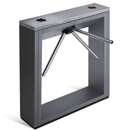 Турникет-трипод тумбовый PERCo-TTD-03.2G из окрашенной стали, темно-серый (с планками) Турникет-трипод тумбовый PERCo-TTD-03.2G из окрашенной стали, темно-серый (с планками)