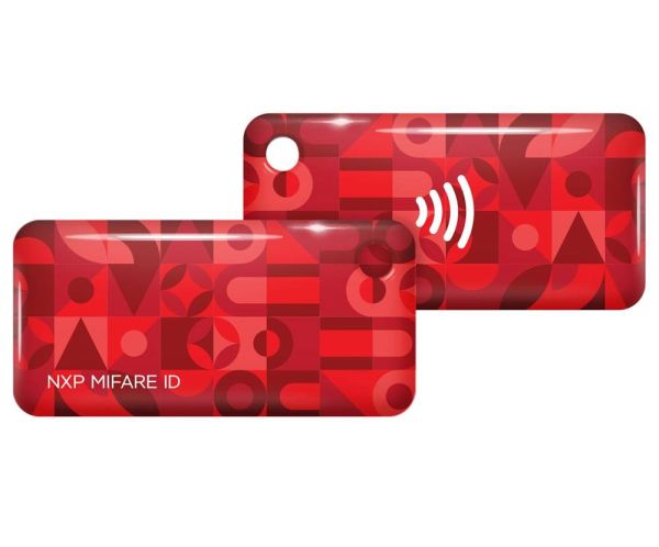 Бесконтактный брелок Mifare ID Standard (красный) Бесконтактный брелок Mifare ID Standard (красный)