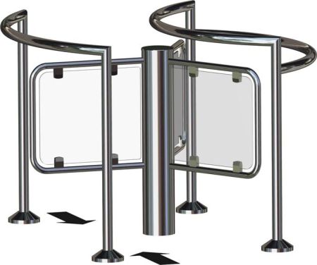 Роторный полуростовой турникет Gotschlich Gyro Baden (6GYB3AEC) Роторный полуростовой турникет Gotschlich Gyro Baden (6GYB3AEC)