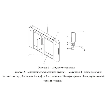 Турникет распашной Avix Aurora (AV.SG.6629) Турникет распашной Avix Aurora (AV.SG.6629)