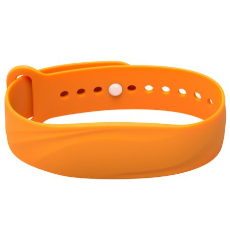Силиконовый RFID-браслет Mifare 1k 4/7 byte UID, с застежкой Силиконовый RFID-браслет Mifare 1k 4/7 byte UID, с застежкой