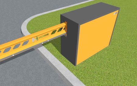 Откатной механический шлагбаум Hurde Block-A1 Combo 6 (11-46) Откатной механический шлагбаум Hurde Block-A1 Combo 6 (11-46)