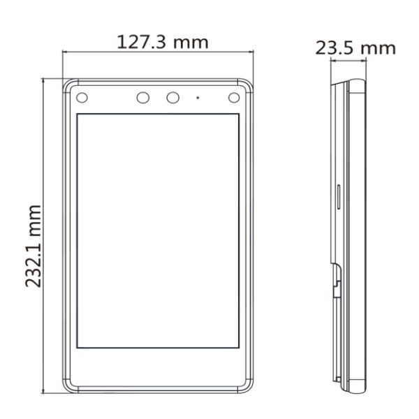 Биометрический терминал доступа HikVision DS-K1T680D-E1 по распознаванию лиц Биометрический терминал доступа HikVision DS-K1T680D-E1 по распознаванию лиц