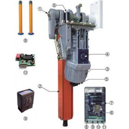 Шлагбаум автоматический Препона-R3000 6 м Шлагбаум автоматический Препона-R3000 6 м