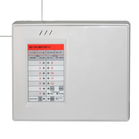 Прибор ВС-ПК ВЕКТОР-С с WiFi приемно-контрольный и управления охранно-пожарный, адресный радиоканальный Прибор ВС-ПК ВЕКТОР-С с WiFi приемно-контрольный и управления охранно-пожарный, адресный радиоканальный