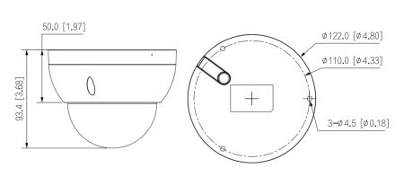 Сетевая купольная IP-видеокамера 4Мп Dahua DH-IPC-HDBW2441RP-ZS с ИИ Сетевая купольная IP-видеокамера 4Мп Dahua DH-IPC-HDBW2441RP-ZS с ИИ