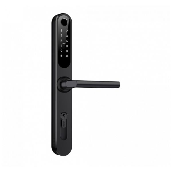 Электронный биометрический замок Novilock Smart Fast v.4238 black, под DIN цилиндр, IP66 Электронный биометрический замок Novilock Smart Fast v.4238 black, под DIN цилиндр, IP66