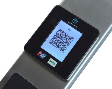 Турникет платного доступа тумбовый уличный PERCo-TTD-10A с терминалом Vendotek VX (с автоматическими планками Антипаника) Турникет платного доступа тумбовый уличный PERCo-TTD-10A с терминалом Vendotek VX (с автоматическими планками Антипаника)