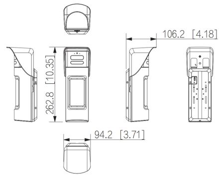 Беспроводной PIR и СВЧ детектор Dahua DHI-ARD2251E-W2(868V) Беспроводной PIR и СВЧ детектор Dahua DHI-ARD2251E-W2(868V)
