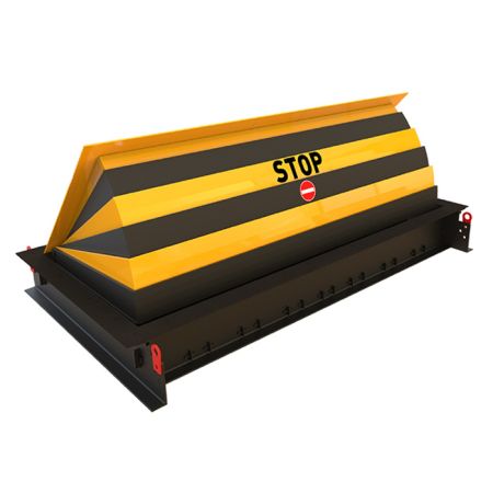 Блокиратор дорожный гидравлический RB 900 SHALLOW (RB-35P90-2p-SHLW) с двумя гидроцилиндрами, длина 3500 мм Блокиратор дорожный гидравлический RB 900 SHALLOW (RB-35P90-2p-SHLW) с двумя гидроцилиндрами, длина 3500 мм