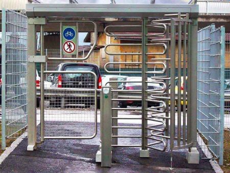 Полноростовой турникет с калиткой для прохода с велосипедом Gotschlich Ecco 120 BFB Stainless (6ELK3A0BC-T) Полноростовой турникет с калиткой для прохода с велосипедом Gotschlich Ecco 120 BFB Stainless (6ELK3A0BC-T)