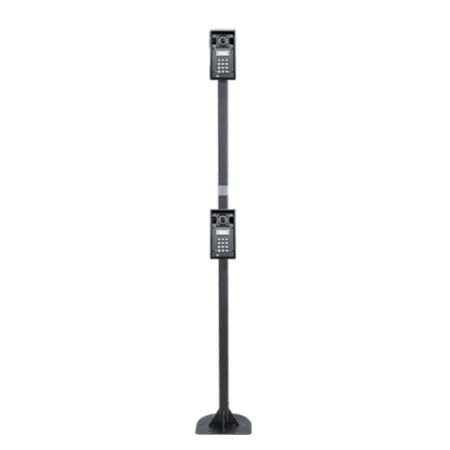Стойка для установки домофонов 2N IP Force и 2N IP Safety, двойная (2N9151007) Стойка для установки домофонов 2N IP Force и 2N IP Safety, двойная (2N9151007)
