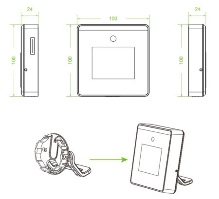 Биометрический терминал учета рабочего времени ZKTeco Horus TL1 с распознаванием лиц Биометрический терминал учета рабочего времени ZKTeco Horus TL1 с распознаванием лиц