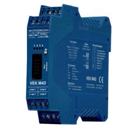 Контроллер индукционной петли Feig VEK M4D-A Контроллер индукционной петли Feig VEK M4D-A