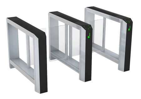 Боковой модуль распашного турникета Gotschlich Axioma DF VIP 1025H (650 мм) (6AXA1EC-S/M) Боковой модуль распашного турникета Gotschlich Axioma DF VIP 1025H (650 мм) (6AXA1EC-S/M)