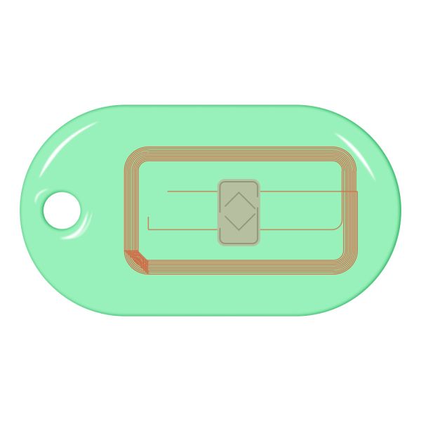 Бесконтактный RFID-брелок SMARTTAG Caramel iCode, прозрачный Бесконтактный RFID-брелок SMARTTAG Caramel iCode, прозрачный