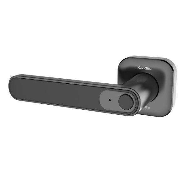 Электронный биометрический замок-ручка Kaadas LH01 с отпечатком пальца, врезной, черный Электронный биометрический замок-ручка Kaadas LH01 с отпечатком пальца, врезной, черный