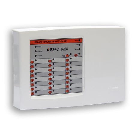 Прибор ВЭРС-ПК 24П-РС версия 3.2 приемно-контрольный охранно-пожарный