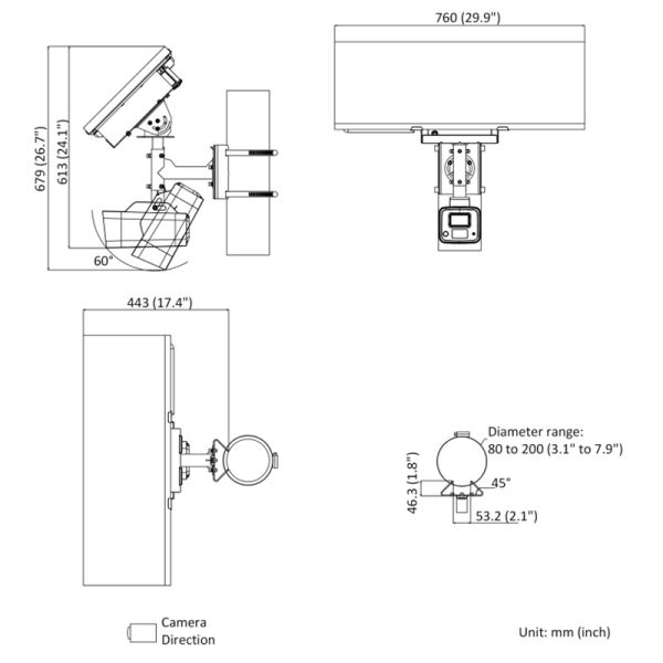 Поворотная 4G IP-видеокамера 4Мп HikVision DS-2XS2T47G1-LDH/4G/C18S40 (4 мм) с питанием от солнечной батареи Поворотная 4G IP-видеокамера 4Мп HikVision DS-2XS2T47G1-LDH/4G/C18S40 (4 мм) с питанием от солнечной батареи