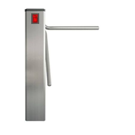 Турникет-трипод тумбовый Oxgard Cube С-04-НК из нержавеющей стали с картоприемником Турникет-трипод тумбовый Oxgard Cube С-04-НК из нержавеющей стали с картоприемником