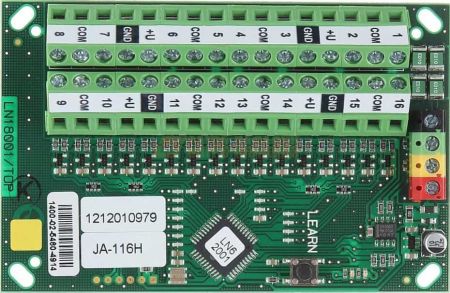 Модуль подключения JA-116H 16 входов к шине BUS Модуль подключения JA-116H 16 входов к шине BUS