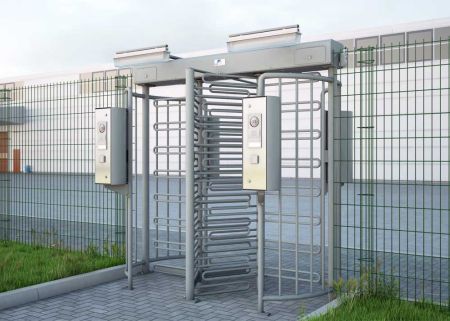 Полноростовой механический двухпроходной турникет Magnetic MPT 350 (MPT350CZ300), трехлопастной Полноростовой механический двухпроходной турникет Magnetic MPT 350 (MPT350CZ300), трехлопастной