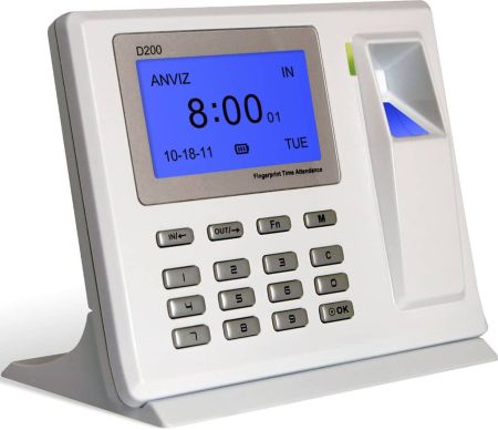Портативная биометрическая система учета рабочего времени Anviz D200 Портативная биометрическая система учета рабочего времени Anviz D200