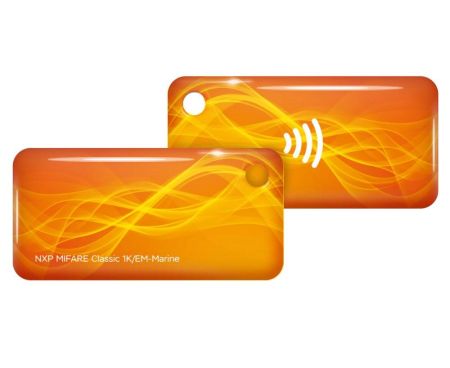 Брелок комбинированный EM-Marine + Mifare Plus X 2K, UID 4/7 byte Брелок комбинированный EM-Marine + Mifare Plus X 2K, UID 4/7 byte