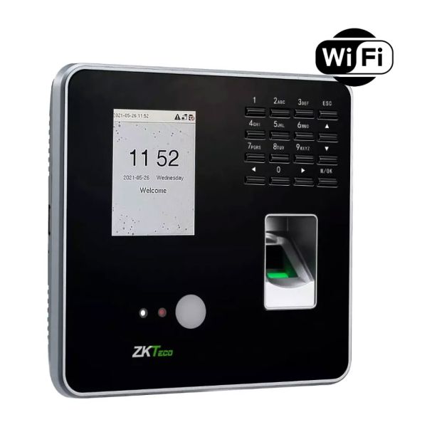 Биометрический терминал учёта рабочего времени ZKTeco MB20-VL [EM] Wi-Fi по лицу, отпечатку и карте EM-Marine