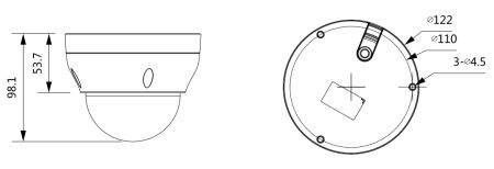 IP-видеокамера уличная 4Мп Dahua DH-IPC-HDPW1230R1P-0280B-S5 IP-видеокамера уличная 4Мп Dahua DH-IPC-HDPW1230R1P-0280B-S5