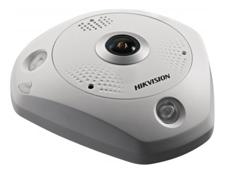 Панорамная IP-видеокамера Fisheye 12Мп HikVision DS-2CD63C5G0E-IS(B) с LED-подсветкой до 15 м Панорамная IP-видеокамера Fisheye 12Мп HikVision DS-2CD63C5G0E-IS(B) с LED-подсветкой до 15 м