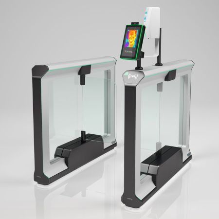 Боковая секция распашного турникета Magnetic mWing FMWI_AL Slave без створок Боковая секция распашного турникета Magnetic mWing FMWI_AL Slave без створок