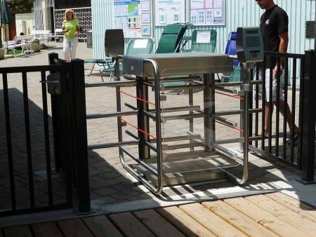 Двухпроходный роторный двухлопастной полуростовой турникет Gotschlich Vario 1100 D-180 (6VAR11D2A) Двухпроходный роторный двухлопастной полуростовой турникет Gotschlich Vario 1100 D-180 (6VAR11D2A)