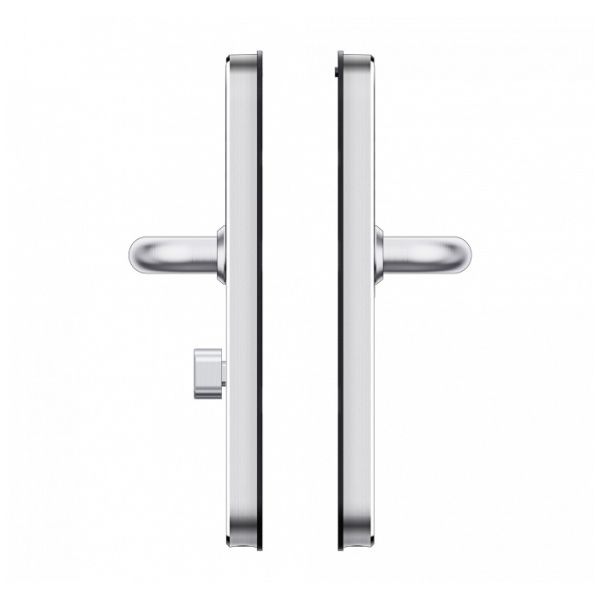 Электронный биометрический замок Novilock Home Plus v.4239 silver, под DIN цилиндр,IP55 Электронный биометрический замок Novilock Home Plus v.4239 silver, под DIN цилиндр,IP55