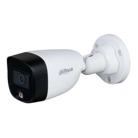 Уличная HD-CVI видеокамера Full-color 2Мп Dahua DH-HAC-HFW1209CLP-LED-0280B-S2 Уличная HD-CVI видеокамера Full-color 2Мп Dahua DH-HAC-HFW1209CLP-LED-0280B-S2