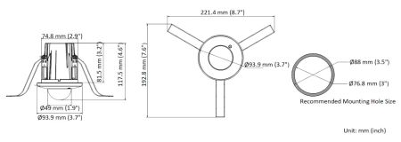 Миникупольная IP-видеокамера 4Мп HikVision DS-2CD2E43G2-U (2.8 мм) с технологией AcuSense Миникупольная IP-видеокамера 4Мп HikVision DS-2CD2E43G2-U (2.8 мм) с технологией AcuSense