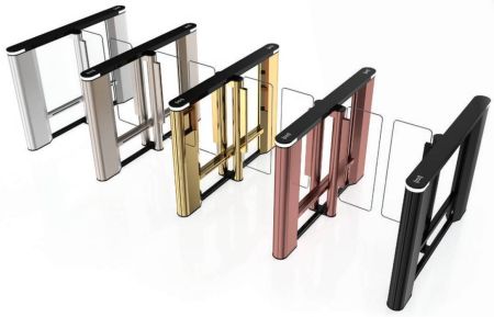 Распашной скоростной двухпроходной турникет Cominfo EasyGate Elite 650мм Распашной скоростной двухпроходной турникет Cominfo EasyGate Elite 650мм