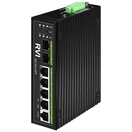 PoE-коммутатор RVi-1NSIM4GP-2S управляемый L2 сетевой PoE-коммутатор RVi-1NSIM4GP-2S управляемый L2 сетевой