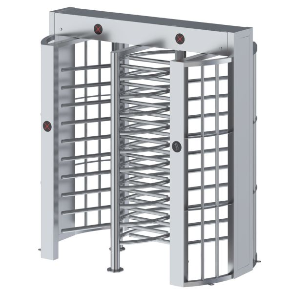 Полноростовой двухпроходной роторный турникет Блокпост Спектр СТ 2