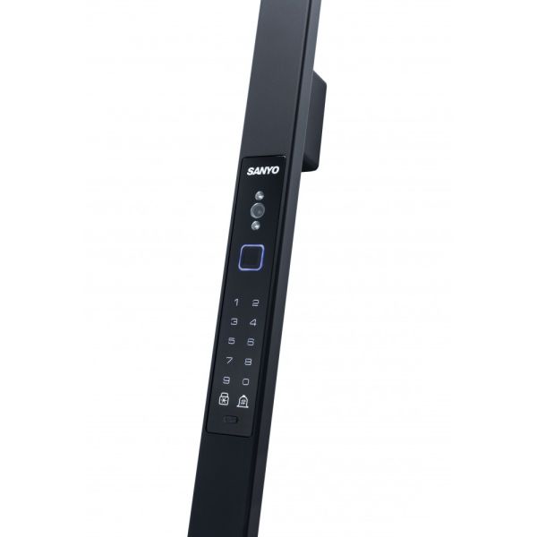 Электронный биометрический замок Sanyo D700 USmart Go с видеонаблюдением, ручка-штанга Электронный биометрический замок Sanyo D700 USmart Go с видеонаблюдением, ручка-штанга