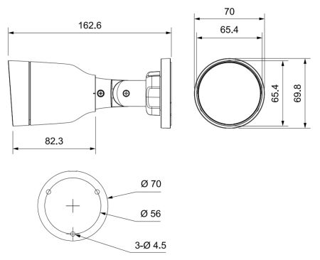 IP-видеокамера уличная 4Мп Dahua DH-IPC-HFW1431S1P-0360B-S4 IP-видеокамера уличная 4Мп Dahua DH-IPC-HFW1431S1P-0360B-S4