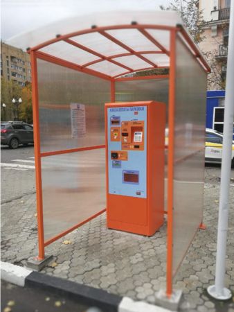 Навес для терминалов оплаты Интемс 1500х1500 мм (тип 5) Навес для терминалов оплаты Интемс 1500х1500 мм (тип 5)