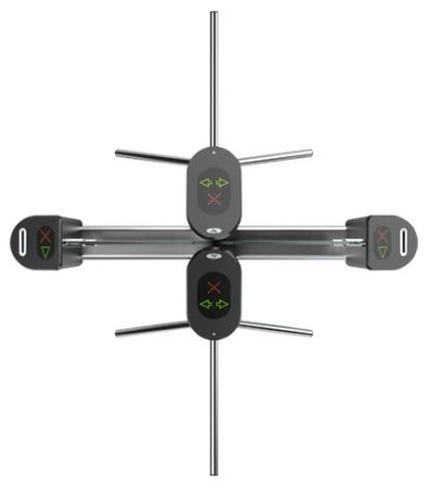 Турникет-трипод двусторонний со стеклом Oxgard Praktika-Т-03D Турникет-трипод двусторонний со стеклом Oxgard Praktika-Т-03D