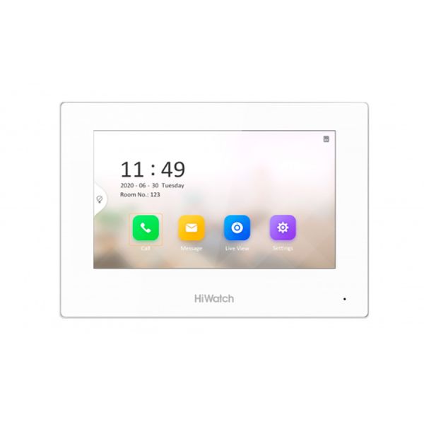 IP-видеодомофон 7″ HiWatch VDP-H2211 с питанием по PoE IP-видеодомофон 7″ HiWatch VDP-H2211 с питанием по PoE