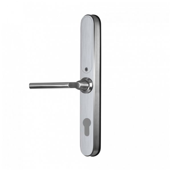 Электронный биометрический замок Novilock Smart Fast v.4237 silver, под DIN цилиндр, IP66 Электронный биометрический замок Novilock Smart Fast v.4237 silver, под DIN цилиндр, IP66