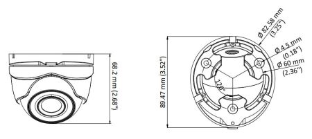Уличная купольная HD-TVI видеокамера 2Мп HikVision DS-2CE76D3T-ITMF (2.8 мм) с EXIR-подсветкой до 30 м Уличная купольная HD-TVI видеокамера 2Мп HikVision DS-2CE76D3T-ITMF (2.8 мм) с EXIR-подсветкой до 30 м
