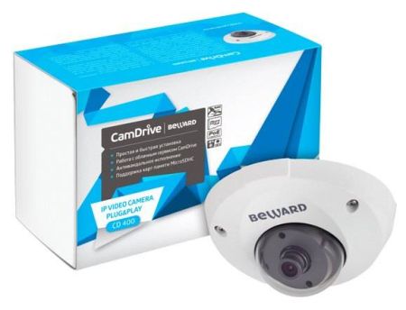 Купольная уличная IP-камера CamDrive Beward CD400 Купольная уличная IP-камера CamDrive Beward CD400