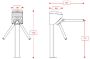 Турникет-трипод dormakaba TPB Easy Task Турникет-трипод dormakaba TPB Easy Task